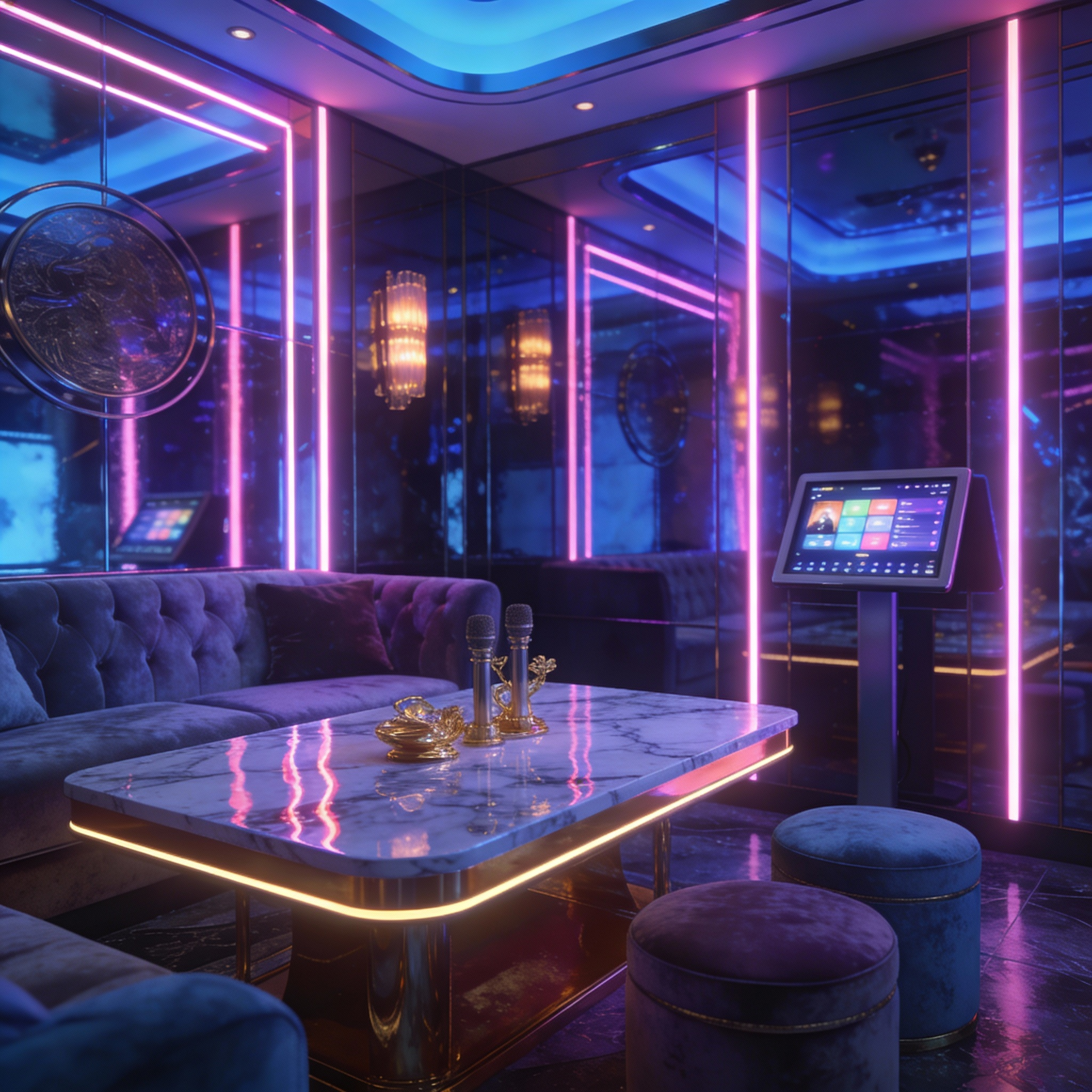 고급 양주와 세팅